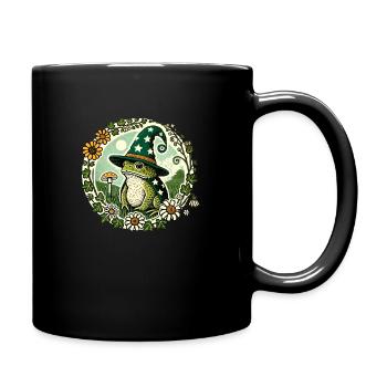 Toad Wizard - Full Colour Mug - black - Right