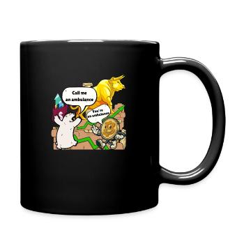 Crypto Summer: The Heat is On - Full Colour Mug - black - Right