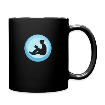 Reading Writing - Full Colour Mug - black - Right
