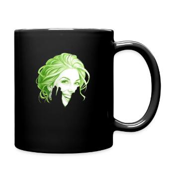 Emerald Lady - Full Colour Mug - black - Right