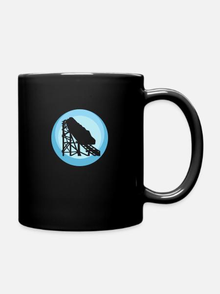 Rummel Lukas Achterbahn - Tasse einfarbig - Schwarz