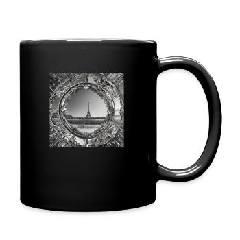tour Eifel - Mug uni - noir - Droite