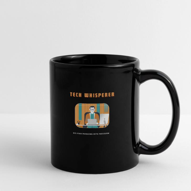 Tech Whisperer Solving Problems Tasse einfarbig