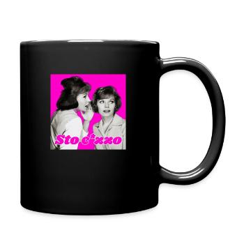 Blah blah - Full Colour Mug - black - Right