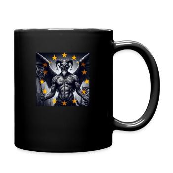 MUSS ICH ES IHNEN ERKLÄREN...? - Tasse einfarbig - Schwarz - Rechts