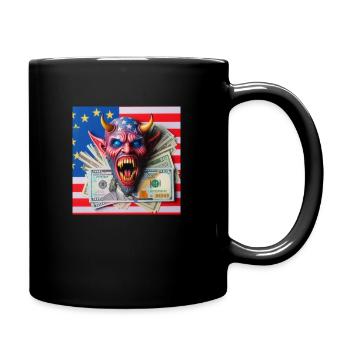 MUSS ICH ES IHNEN ERKLÄREN...? - Tasse einfarbig - Schwarz - Rechts