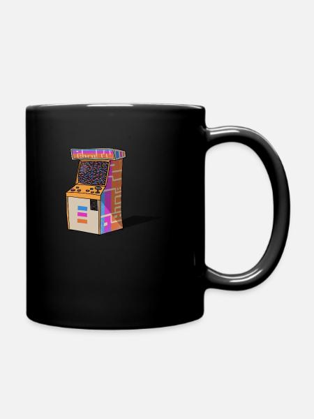 Pattern - Full Colour Mug - black