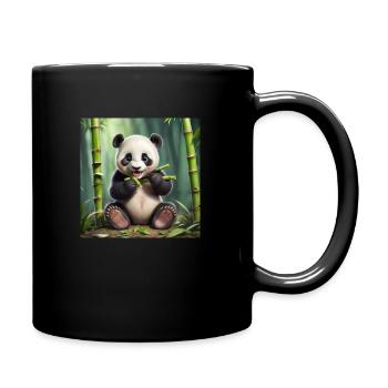 Panda - Full Colour Mug - black - Right