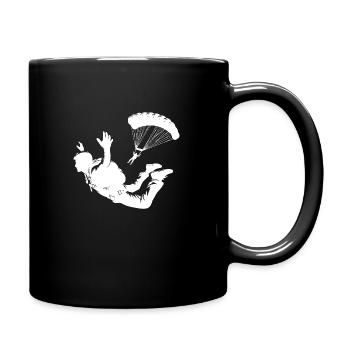Deux parachutisme amateur - Mug uni - noir - Droite