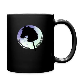 NE VOUS INQUIÉTEZ PAS, SOYEZ UN PASSE-TEMPS - Mug uni - noir - Droite