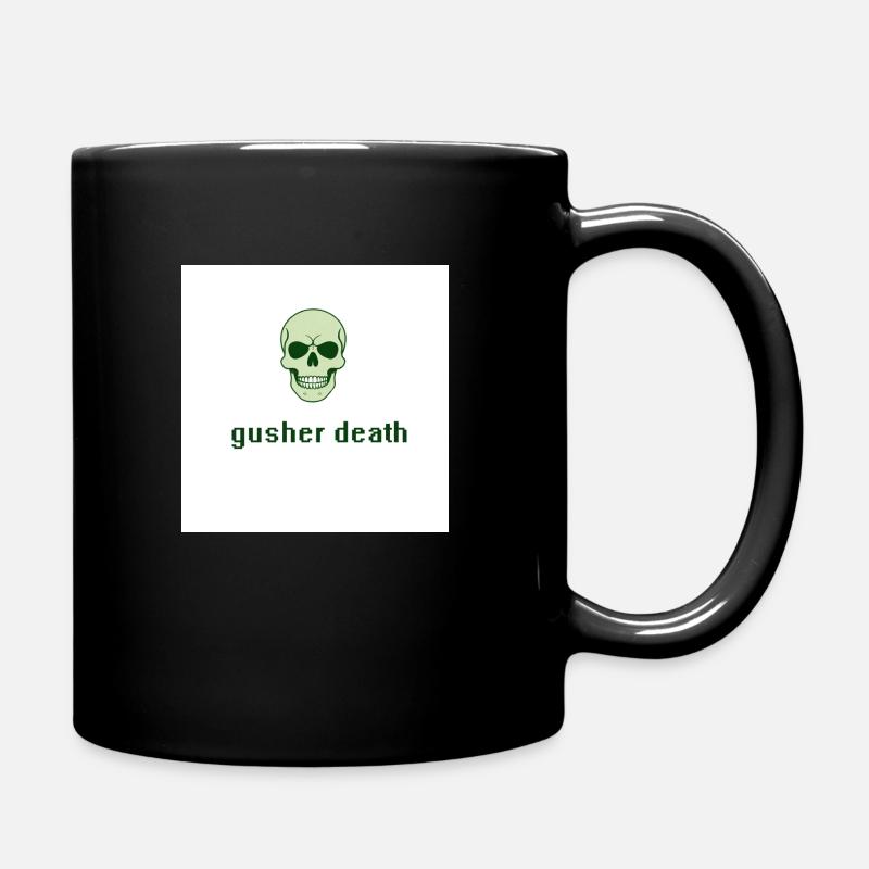 Gesunder Tod - Tasse einfarbig - Schwarz