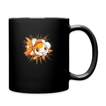 Pêche au poisson - Mug uni - noir - Droite