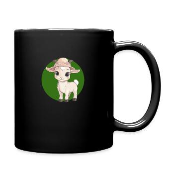Chèvre Chèvre Taureau de chèvre - Mug uni - noir - Droite
