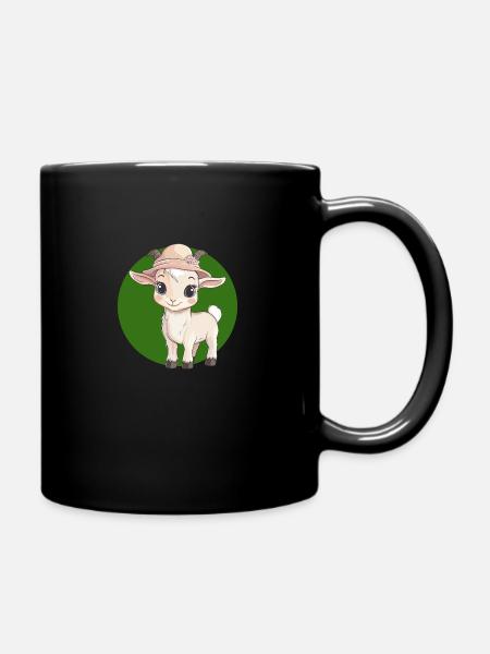 Chèvre Chèvre Taureau de chèvre - Mug uni - noir