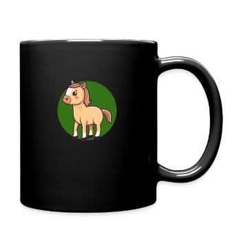 Horse Rider - Full Colour Mug - black - Right
