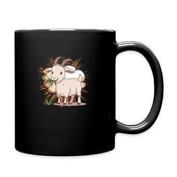 Chèvre Chèvre Chèvre Bouquetin - Mug uni - noir - Droite