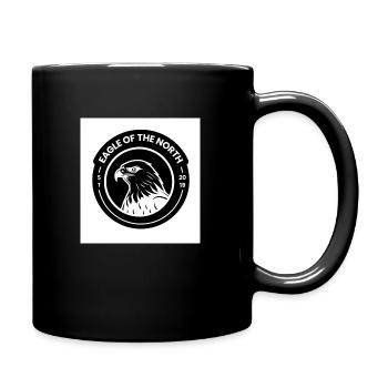 Eagle Of North - Tasse einfarbig - Schwarz - Rechts