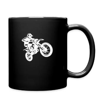 Hot Jumping Off-Road Machine Hobby Motorsport - Full Colour Mug - black - Right