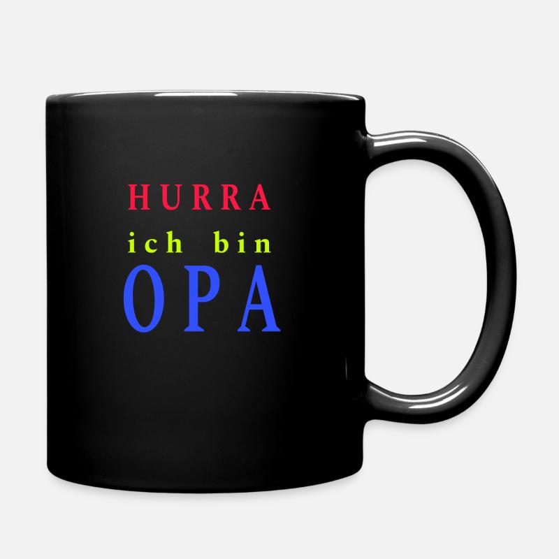 OPAPA = grandfather - Full Colour Mug - black