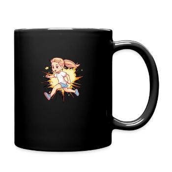 Laufen Sprint - Tasse einfarbig - Schwarz - Rechts