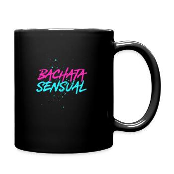 Bachata sensual - Mug uni - noir - Droite