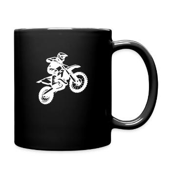 Homme Motorsport Off-Road Enduro Machine Jump - Mug uni - noir - Droite