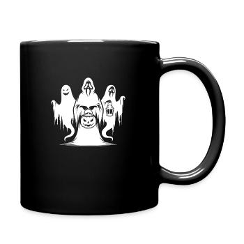 Horreur effrayante Morts-vivants Halloween Fantômes - Mug uni - noir - Droite