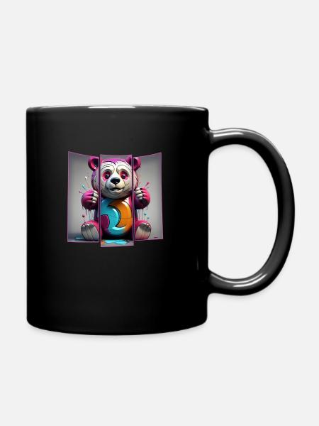 Ours X - Mug uni - noir