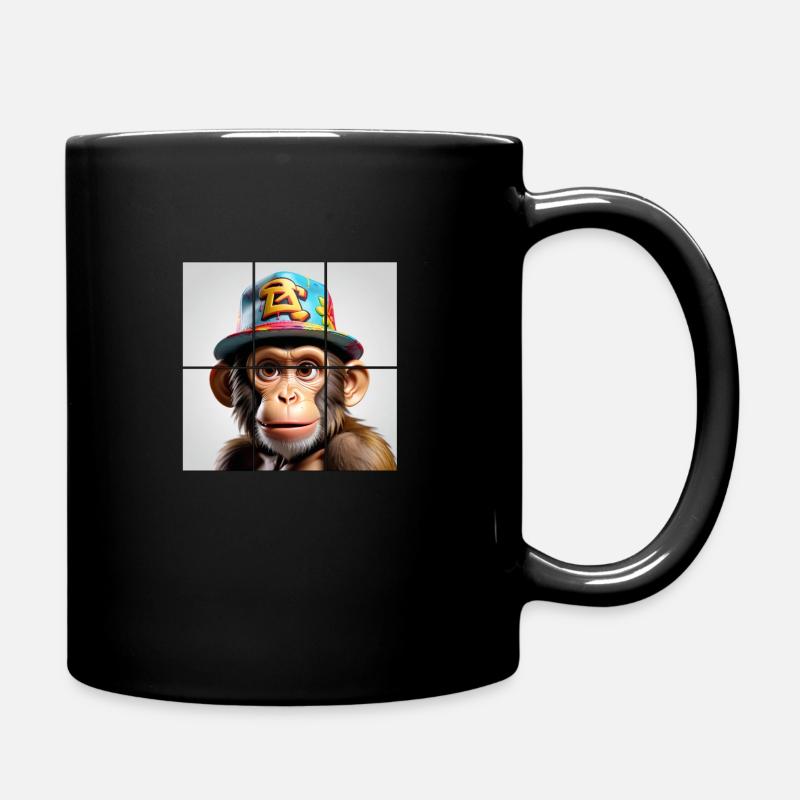 Singe X - Mug uni - noir