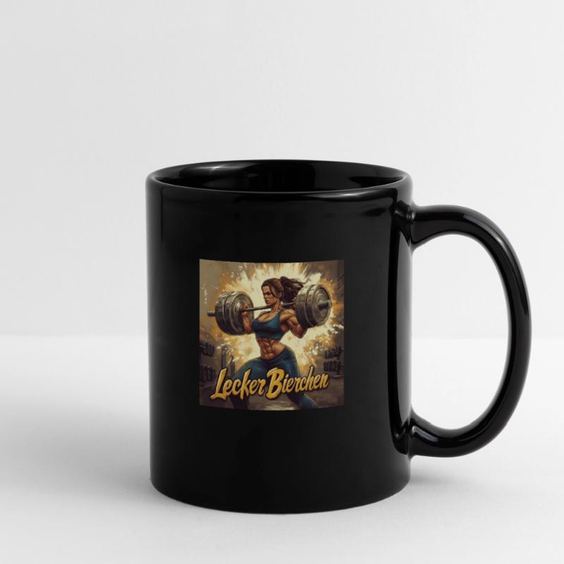 Lecker Bierchen: Ab in's Training mit dir! Tasse einfarbig