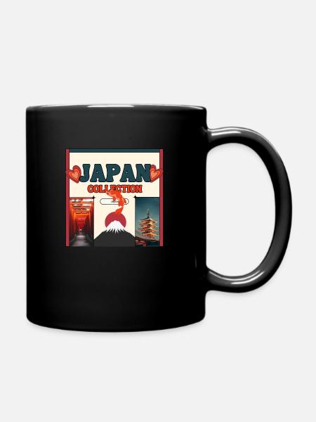 Japan - Tasse einfarbig - Schwarz