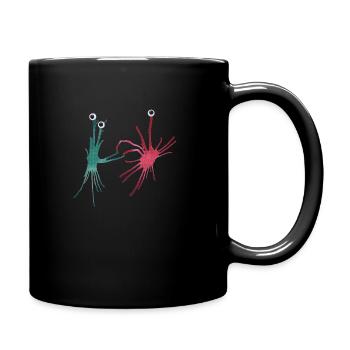MonstRumm's Friends No.1 - Full Colour Mug - black - Right