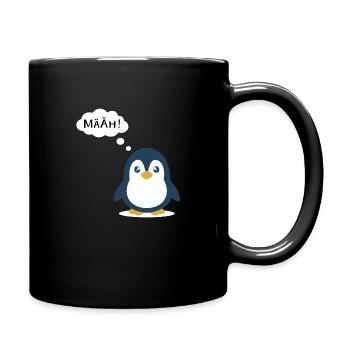 MäÄh - Tasse einfarbig - Schwarz - Rechts