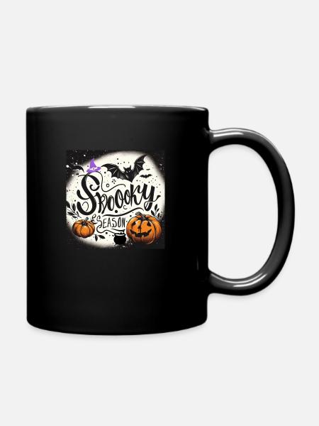 Cadeau de saison effrayante d’Halloween - Mug uni - noir