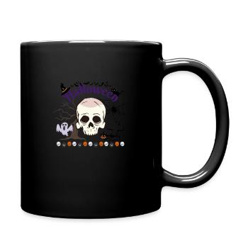 Halloween - Full Colour Mug - black - Right