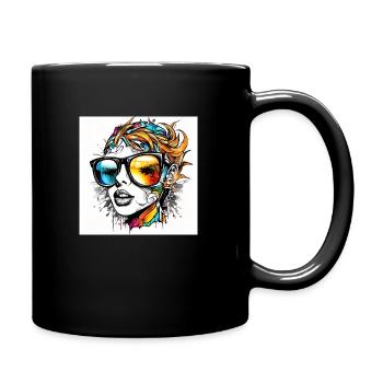 Mood - Tasse einfarbig - Schwarz - Rechts