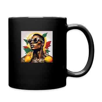 MANGO TRIBE - Tasse einfarbig - Schwarz - Rechts