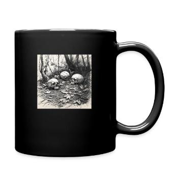 Decay - Tasse einfarbig - Schwarz - Rechts
