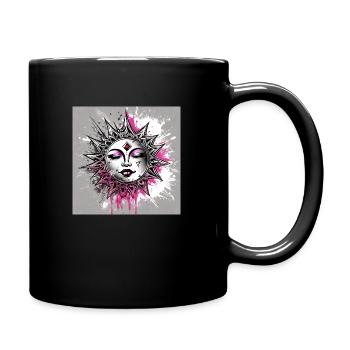 PURPURE NEWS - Tasse einfarbig - Schwarz - Rechts
