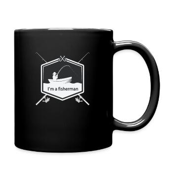 I'm Angler #2 - Full Colour Mug - black - Right