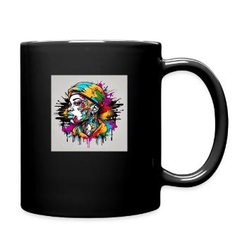 EXPRESS IT ANYWAY - Tasse einfarbig - Schwarz - Rechts