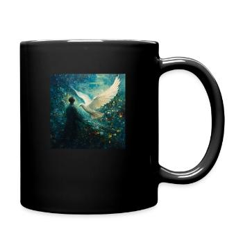 drachenqodeMN - Tasse einfarbig - Schwarz - Rechts