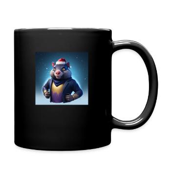 Wombolus Christmas – Votre nouveau look 🐾 préféré - Mug uni - noir - Droite