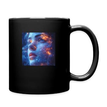 drachenqodeLLL - Tasse einfarbig - Schwarz - Rechts