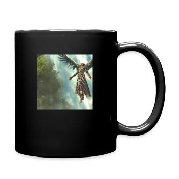 drachenqodeMCHJ - Tasse einfarbig - Schwarz - Rechts
