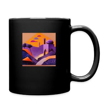 The joy of the desert - Full Colour Mug - black - Right