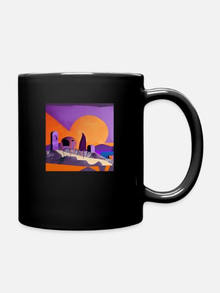 In der Sonne - Tasse einfarbig - Schwarz
