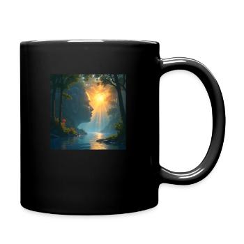 drachenqodeMM - Tasse einfarbig - Schwarz - Rechts