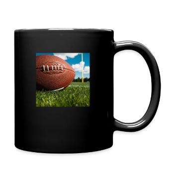 American football - Full Colour Mug - black - Right
