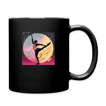 Passion for dance - Full Colour Mug - black - Right